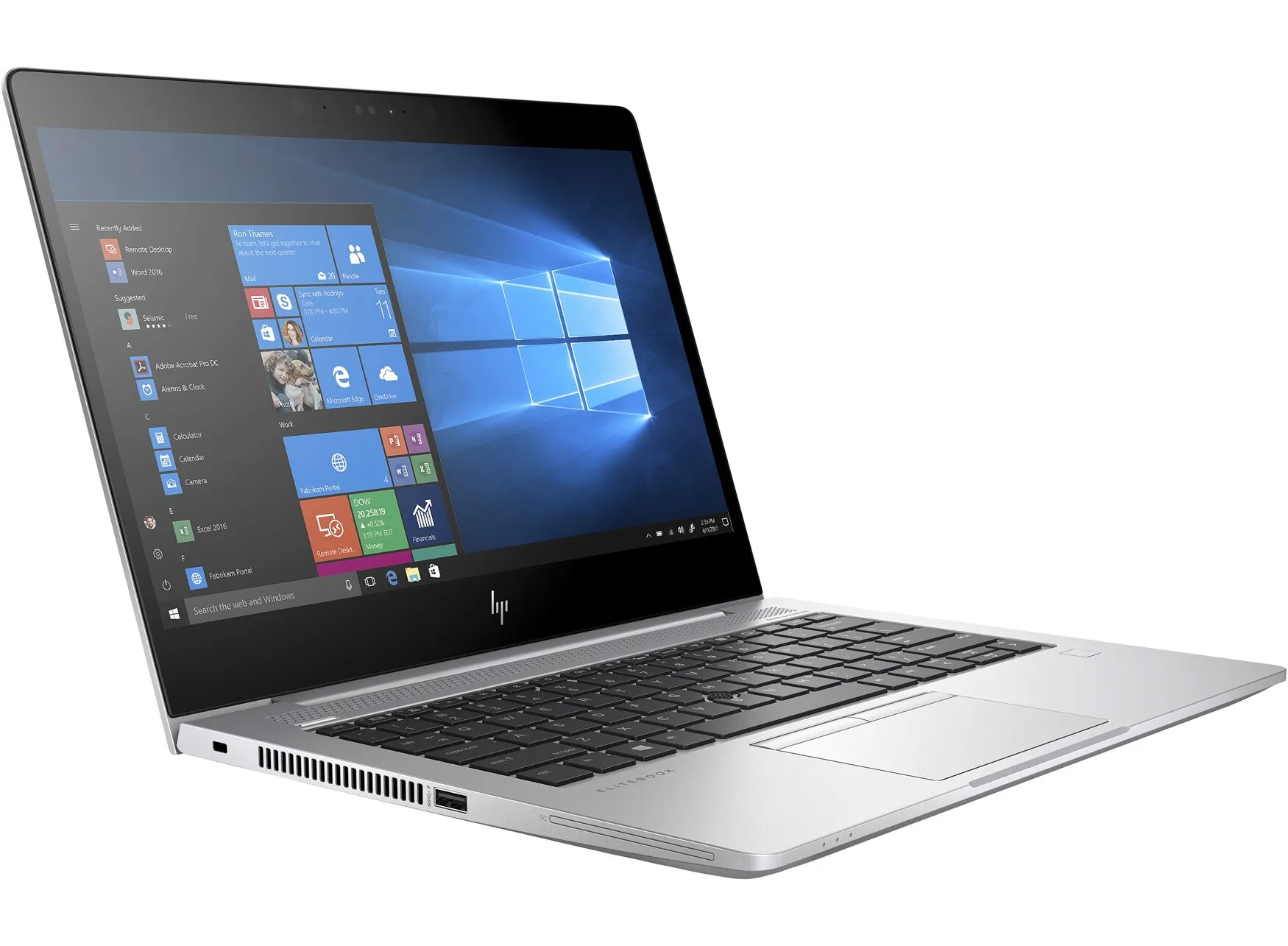 HP Elitebook 735 G5 13.3" yrityskannettava (Ryzen 3 PRO 2300U, 16 Gt, 256 Gt SSD)