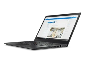 Lenovo ThinkPad T470s 14" yrityskannettava (i7-7500U, 8 Gt, 256 Gt SSD, B-grade)