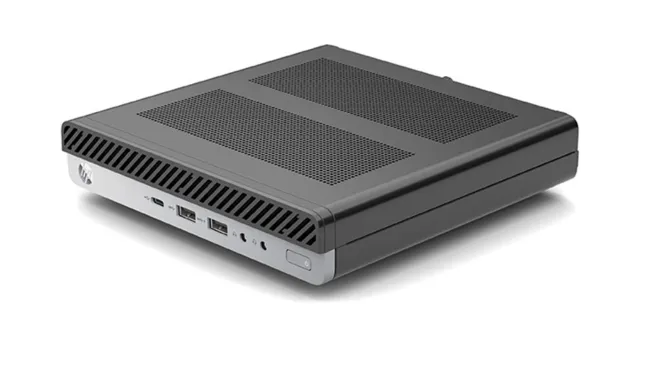 HP EliteDesk 705 G5 Desktop Mini (Ryzen 3 PRO, 8 Gt, 256 Gt SSD, käytetty)